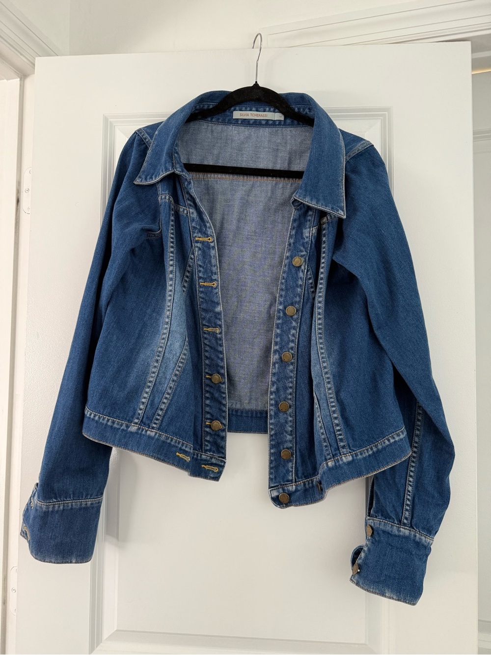 Silvia Tcherassi Medium Blue Denim Jacket
